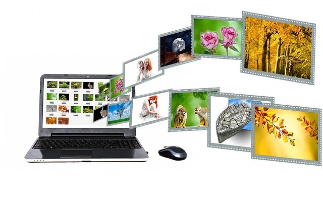 photos sur site web